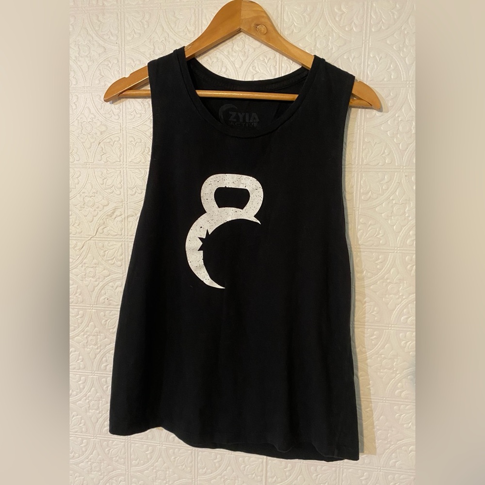 Zyia | Kettle Moon Tank Top Black |  Size Large